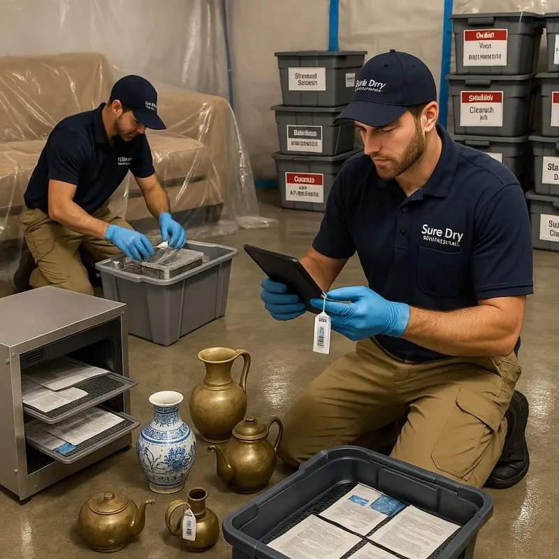 Content Protection and Restoration process in Armada, MI