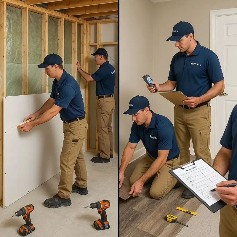 Repairs and Reconstruction process in Armada, MI